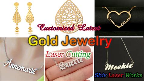 Gold Jewelry Cutting .